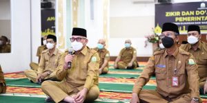 Ruang Pinere RSUDZA Kosong, Sekda Aceh Imbau Masyarakat Tetap Patuhi Prokes