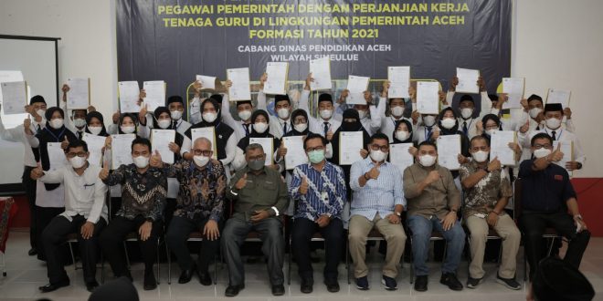 Guru Honorer di Simeulue Temukan Harapan Baru, Terimakasih Pemerintah Aceh Guru Honorer di Simeulue Temukan Harapan Baru, Terimakasih Pemerintah Aceh
