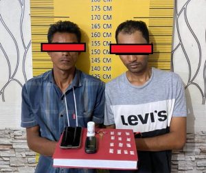 Polisi Amankan Dua Pengedar Sabu di Langsa