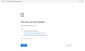 Website Diskominsa Aceh Down, Kadis Sebut Sedang Ada Pemeliharaan