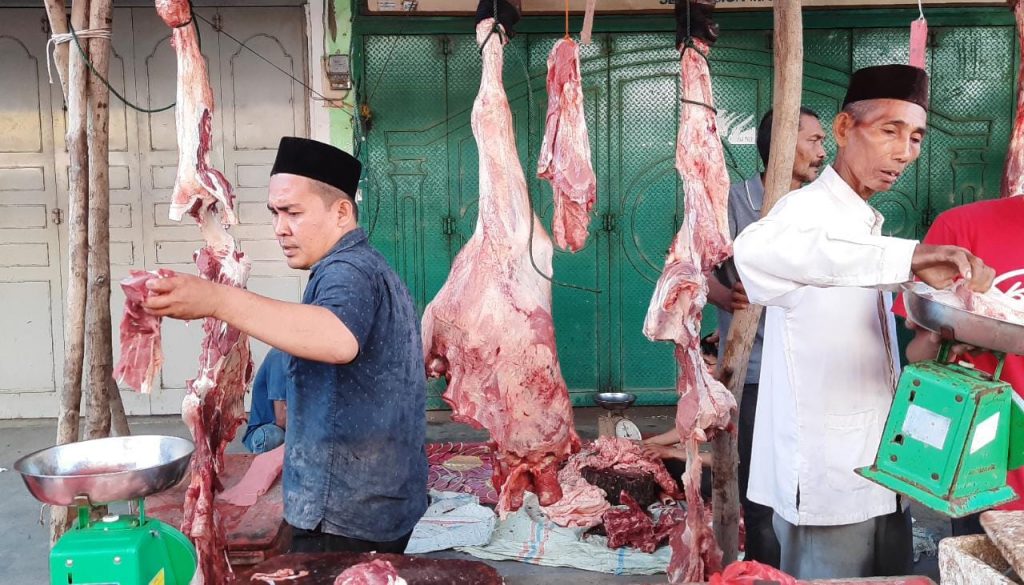 Harga Daging Meugang di Matangkuli Aceh Utara Tembus Rp 180 Ribu