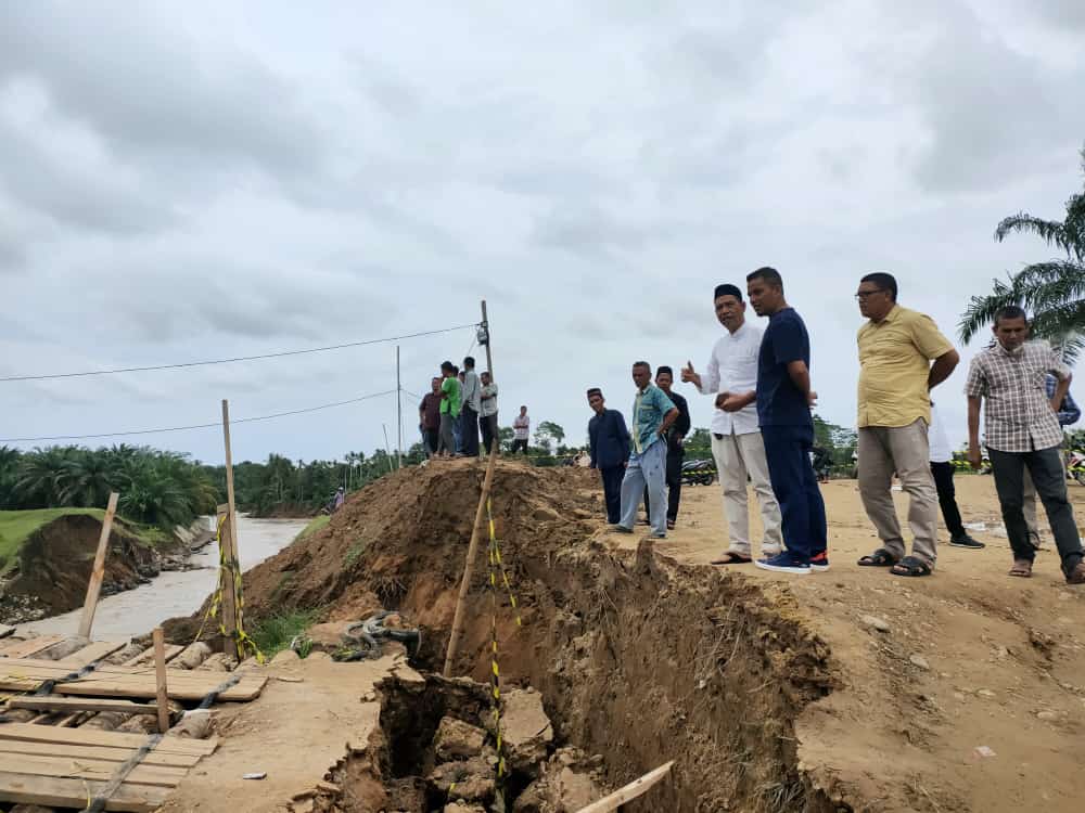 Armiyadi SP Sebut Proyek Bendung DI Krueng Pasee Senilai Rp 44 Miliar Lamban Dikerjakan
