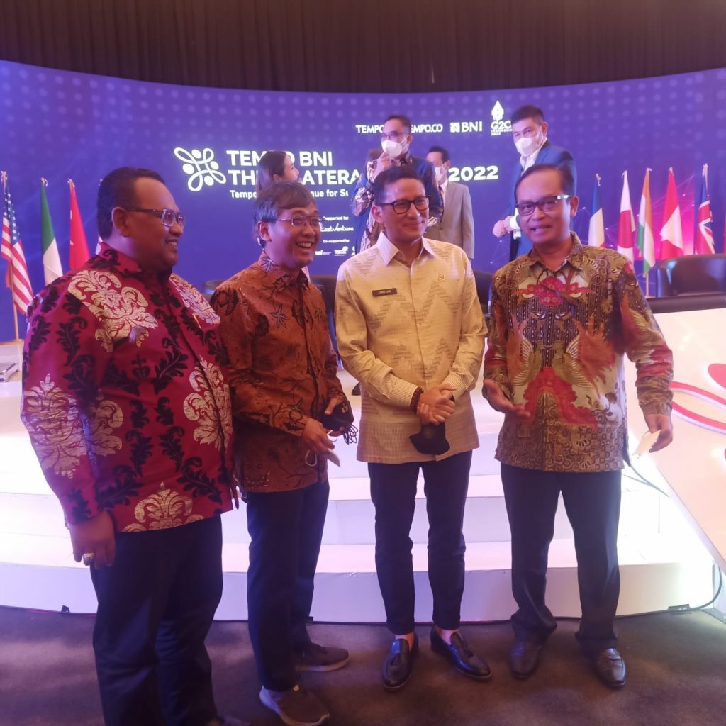 Wabup Fauzi Yusuf Temui Sandiaga Uno, Cerita Soal Wisata Religi di Aceh Utara