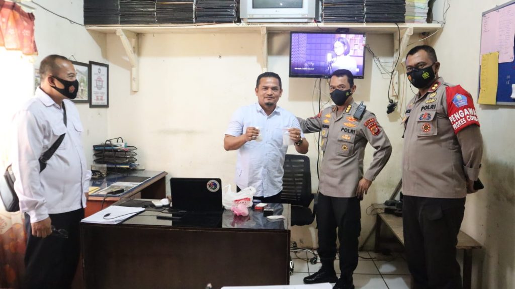 Irwasda Polda Aceh Kroscek Pembagian Bantuan Tunai di Polres Aceh Besar