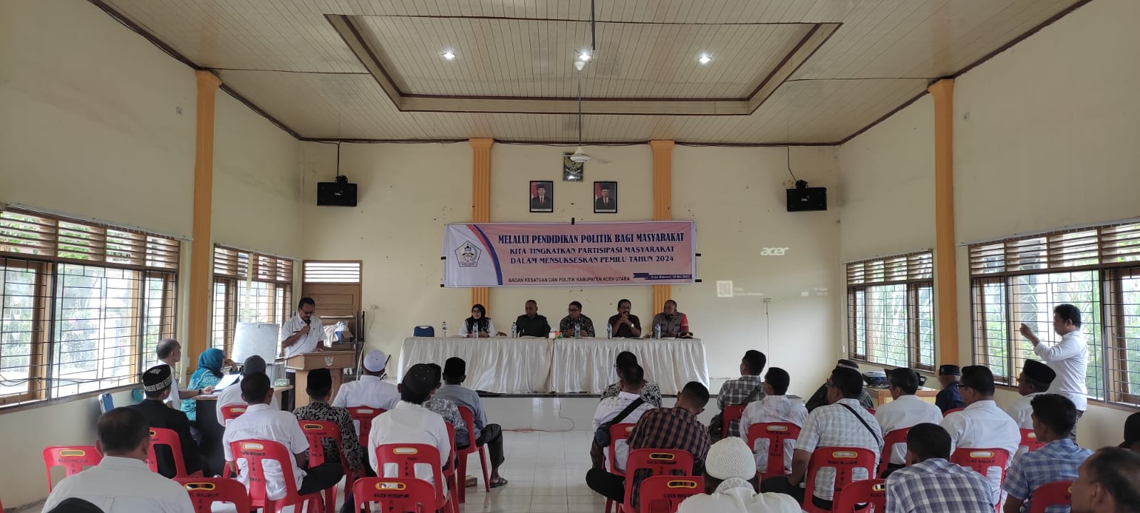 Kesbangpol Gandeng KIP Gelar Pendidikan Politik di Aceh Utara