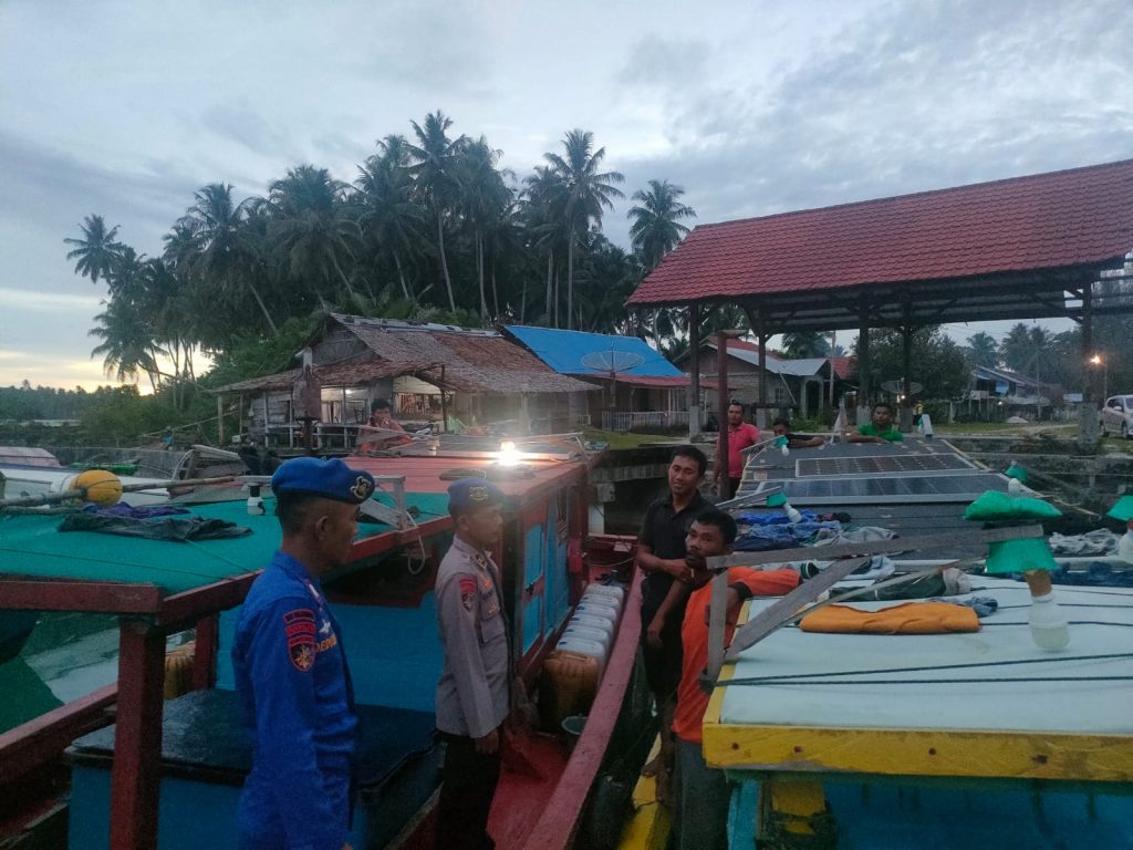 Tak Miliki Dokumen Lengkap, Dua Kapal Asal Nias Diamankan Polisi di Simeulue