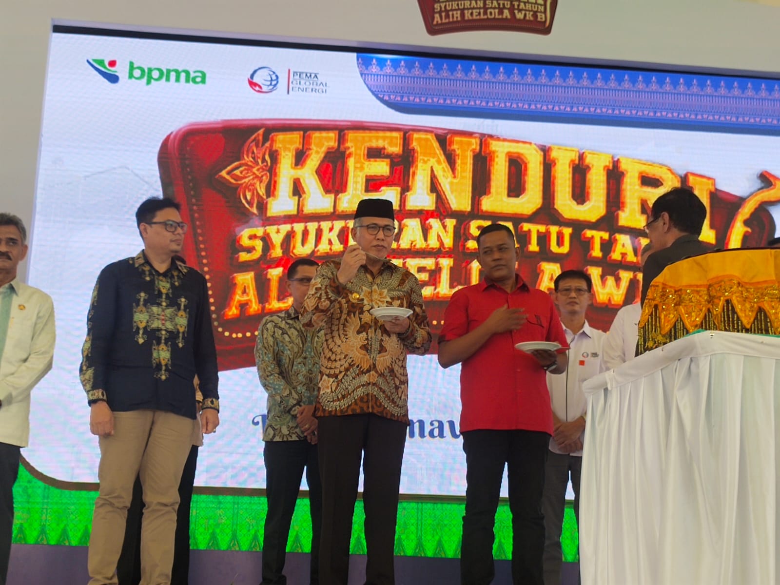 Dihadiri Gubernur Aceh, PGE Gelar Syukuran 1 Tahun Alih Kelola Blok B