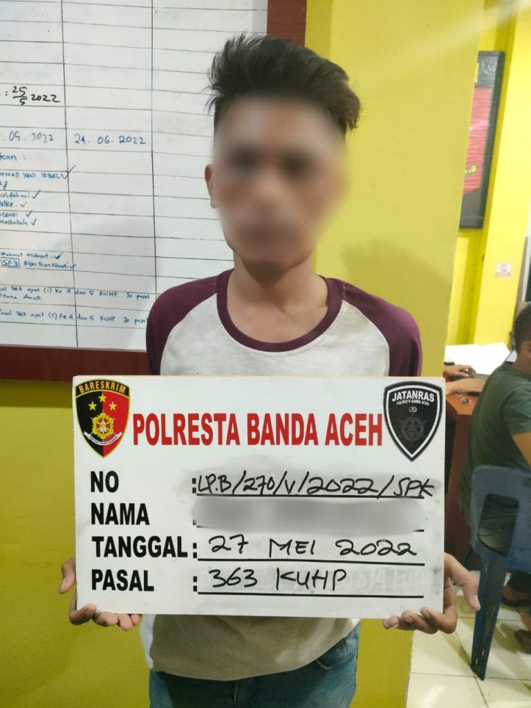 Curi 9 unit HP Milik Ekspedisi J&T, Warga Sabang Diringkus Polisi