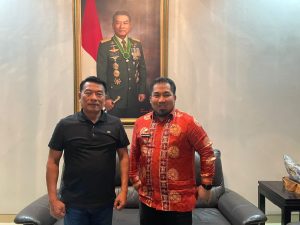 Pj Bupati Aceh Besar Bersilaturrahmi ke Kediaman Jenderal (Purn) Moeldoko