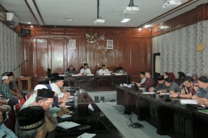 Pj Bupati Aceh Barat Buka FGD Ranperbup Dana Desa