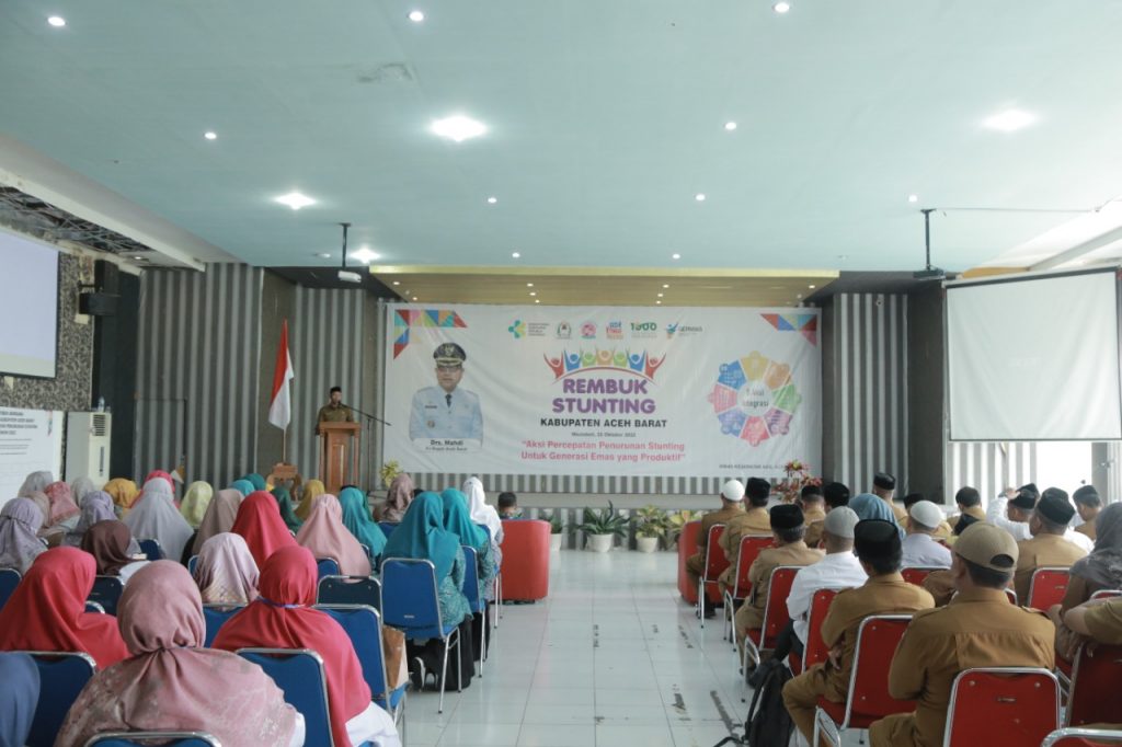 Pemkab Aceh Barat Ambil Langkah Percepatan Penurunan Stunting