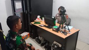 Polres Aceh Besar Buat SIM Secara Kolektif untuk TNI