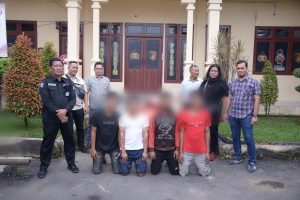 Kerap lakukan Pungli pada Supir Truck, 4 Preman Diamankan Polisi