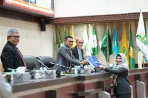 DPR Aceh Terima Raqan Perubahan APBA 2022
