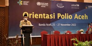 Kasus Polio di Aceh Perlu Respon Cepat Dari Semua Kalangan
