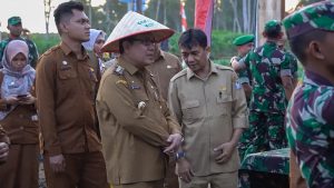 Pj Bupati Aceh Barat Tinjau Food Estate Korem 012 Teuku Umar Bersama Wamentan