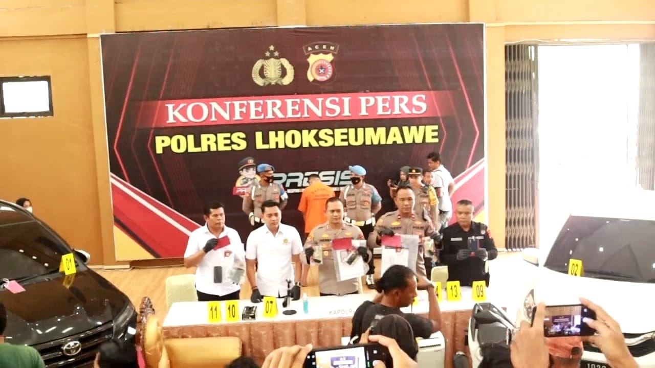 Polres Lhokseumawe Ungkap Kasus Penipuan Investasi Sawit Hingga Miliyaran Rupiah