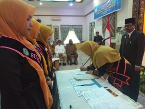 Hadiri Pengukuhan Bunda PAUD, Pj Bupati Aceh Utara Ajak Ikut Tekan Angka Stunting