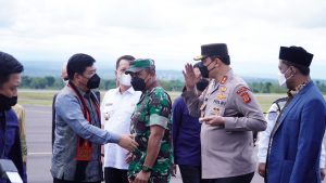 Tiba di Aceh, Marsekal Hadi Disambut Forkopimda Aceh