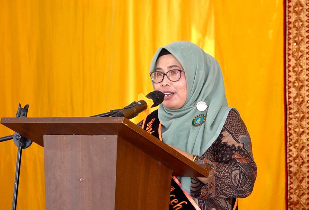Pj Bunda PAUD Aceh Barat Kukuhkan Bunda PAUD di Samatiga