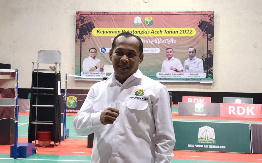 226 Atlet Berlaga di Kejuaraan Bulutangkis Aceh 2022