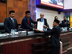 DPRA Tetapkan 15 Judul Raqan Prolega Prioritas Tahun 2023