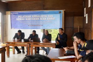 Gelar Pelatihan Jurnalistik, Bentuk Kolaborasi Pemkab Aceh Barat dan PWI