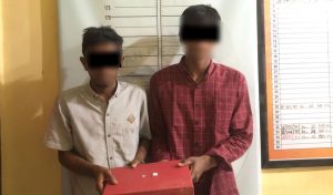 Jual Sabu Didepan WC Umum, Dua Pria Diciduk Polisi