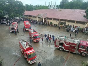 Kebakaran Kampus Abulyatama, Pj Bupati Aceh Besar Beri Respon Cepat