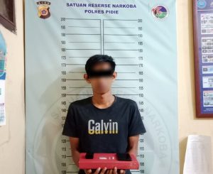 Kantongi Sabu 1,17 Gram, JM Diringkus Polisi di Pidie
