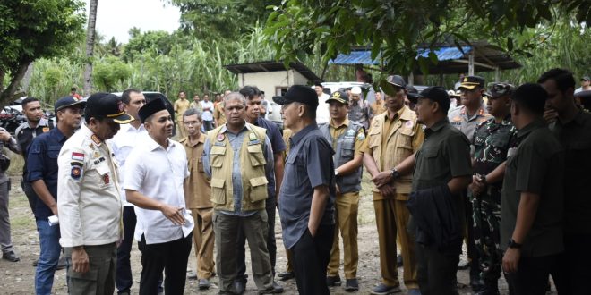 Penjabat Gubernur Tinjau Lokasi Terdampak Banjir