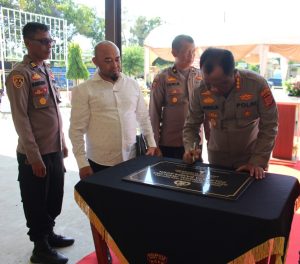 Kapolresta Banda Aceh Resmikan Gedung Tunggal Panaluan