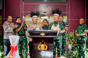 Panglima TNI dan Kapolri Resmikan Gedung Baru Polda Papua
