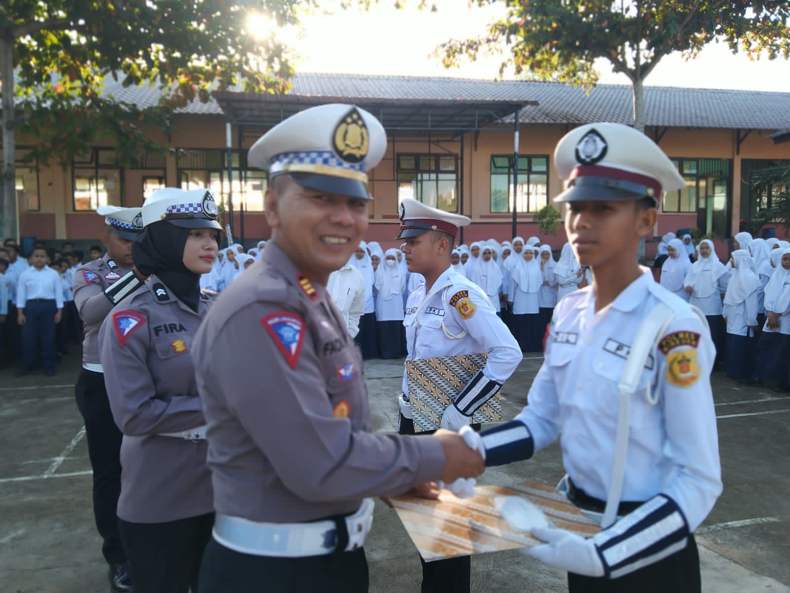 MTsN 5 Bireuen Teken MoU Patroli Keamanan Sekolah