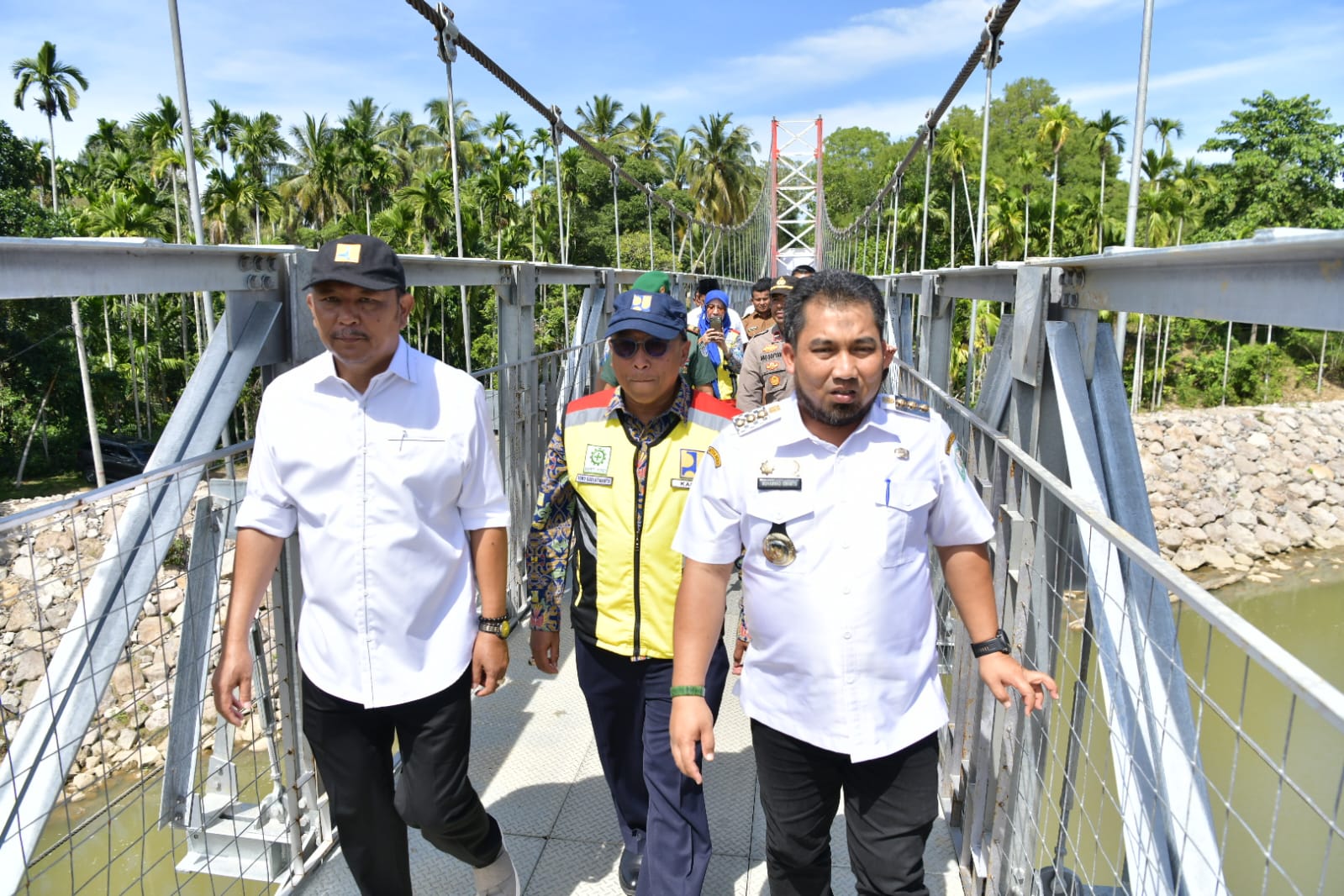 Dua Gampong di Aceh Besar Terhubung Jembatan Gantung, Begini Kata Iswanto