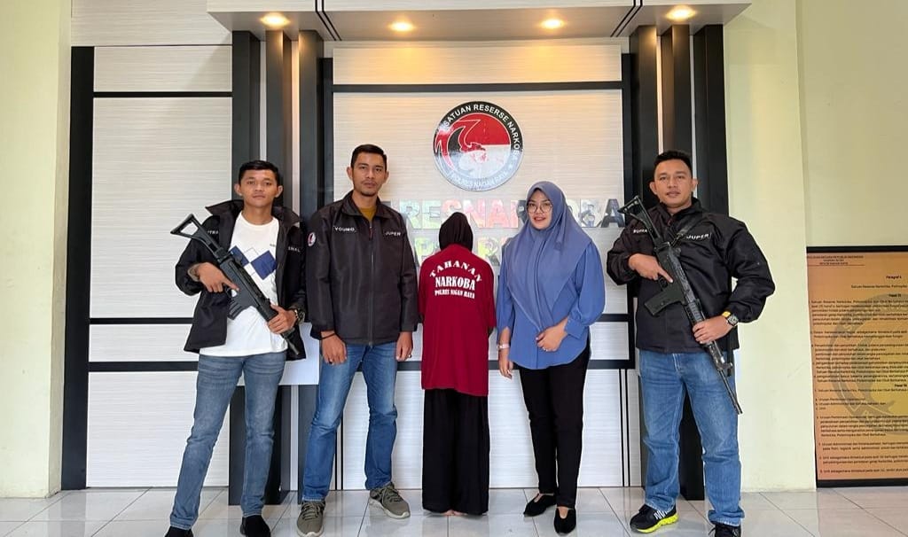 IRT di Nagan Raya Jadi Pengedar Sabu Lintas Kabupaten