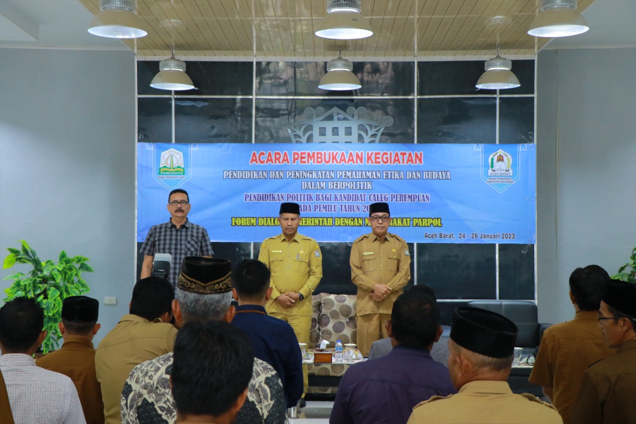 Keuchik di Aceh Barat Diajari Etika Berpolitik
