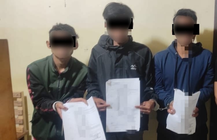 Satresnarkoba Polres Bener Meriah Tangkap 3 Orang Terkait Narkotika