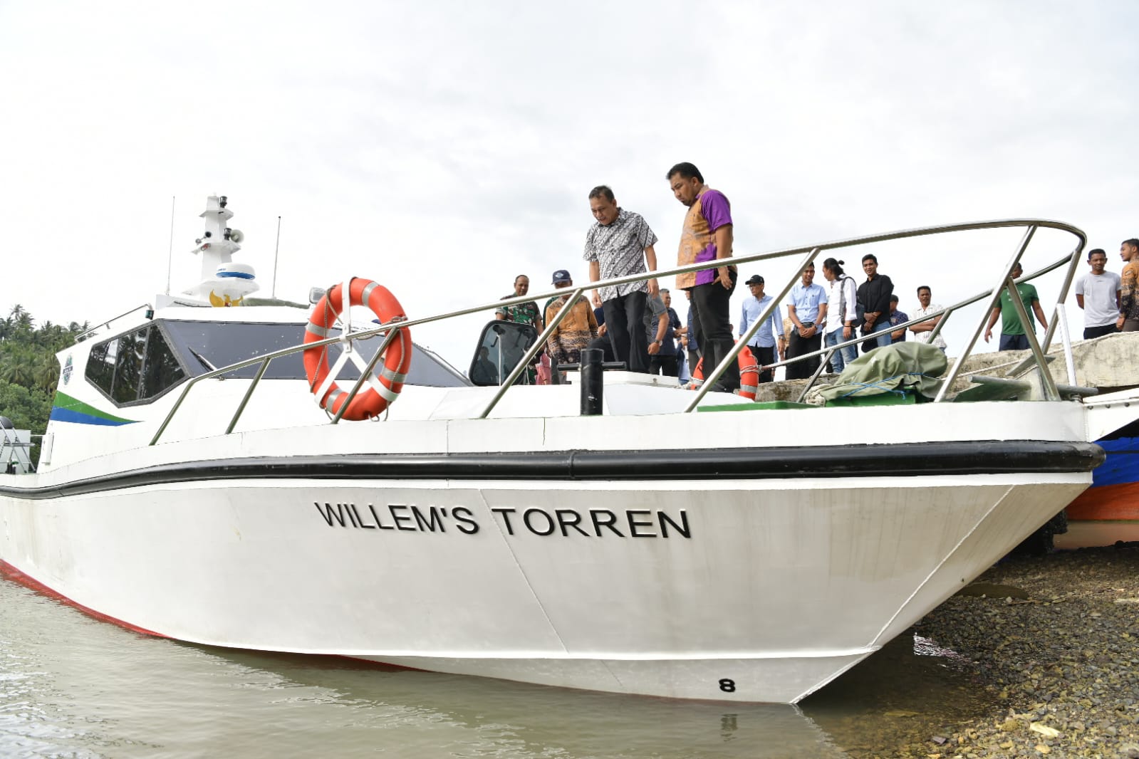 KMP Willem Toren Resmi Jadi Kapal Operasional BPKS di Pulo Aceh