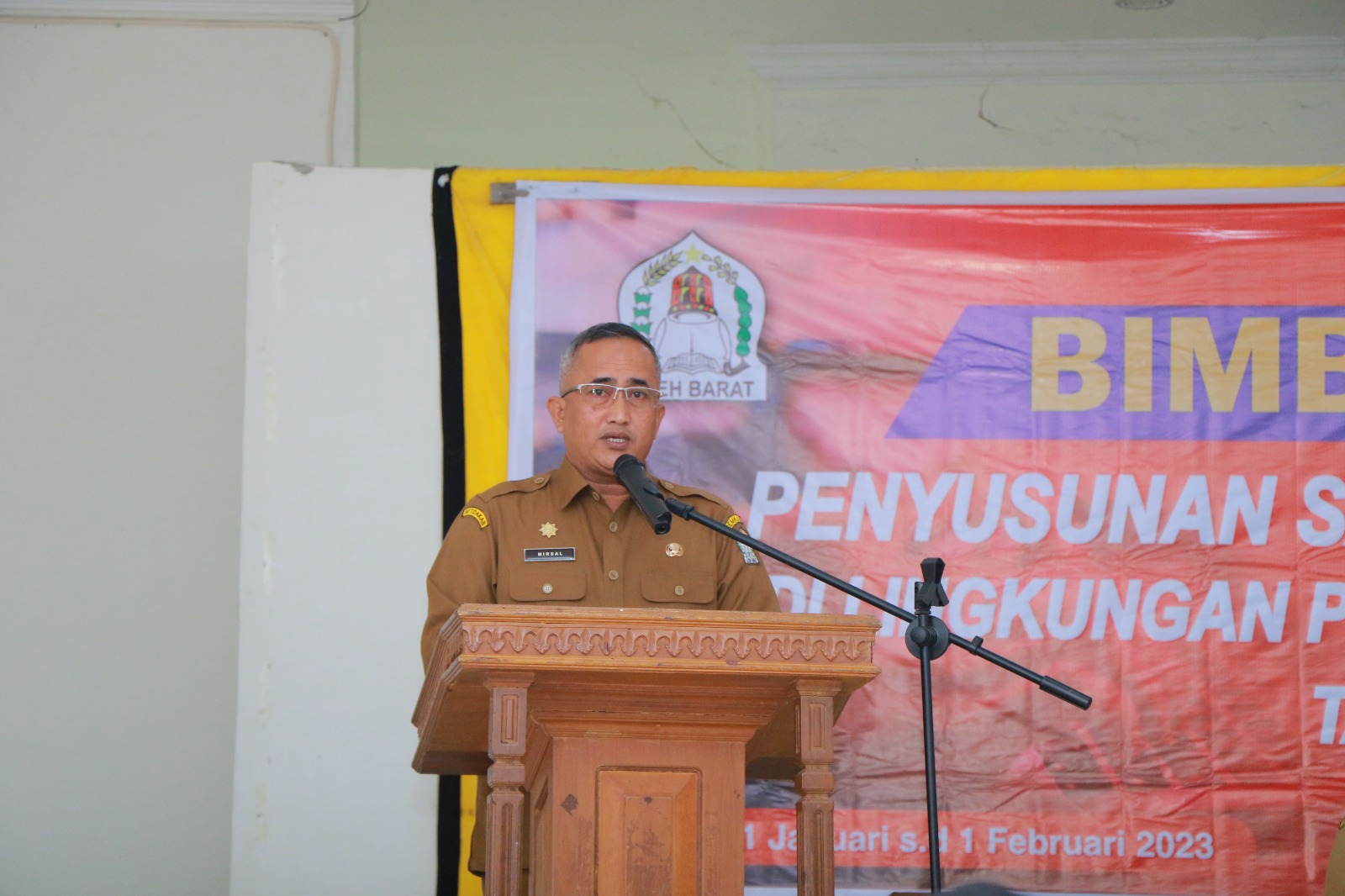 BKPSDM Aceh Barat Gelar Bimtek Penyusunan Sasaran Kinerja Pegawai
