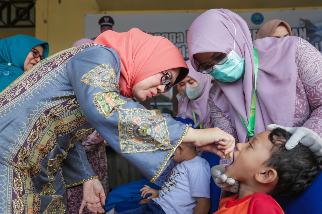 Pemko Banda Aceh Gelar PMT dan Sub-PIN Polio Putaran II