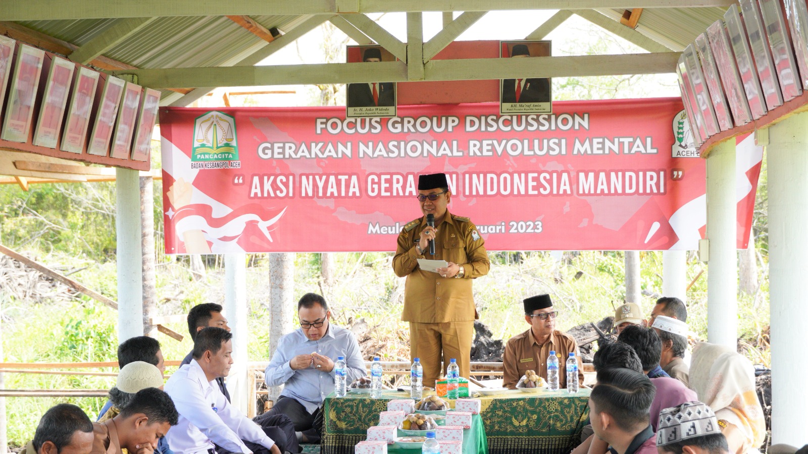 Pj Bupati Aceh Barat Buka FGD GNRM