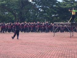 Olahraga Bersama, Polda Aceh Pisahkan Polwan dan Polki