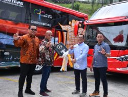 Support Konektivitas Transportasi Darat, BAS Salurkan Pembiayaan Beli Belasan Bus JRG