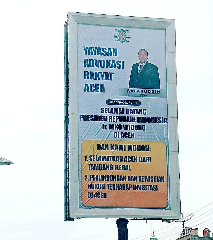 YARA Minta Presiden Jokowi Berikan Kepastian Hukum Investasi di Aceh