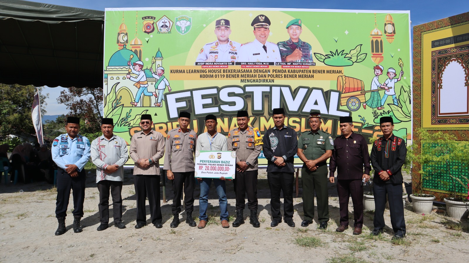 Festival Seribu Anak Muslim di Bener Meriah Dimulai