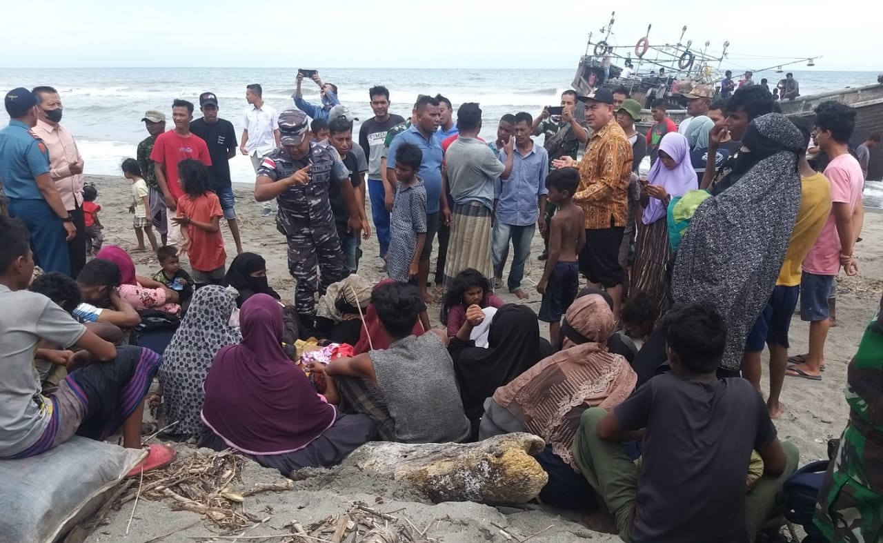 Lagi, 69 Imigran Rohingya Kembali Terdampar di Aceh Besar