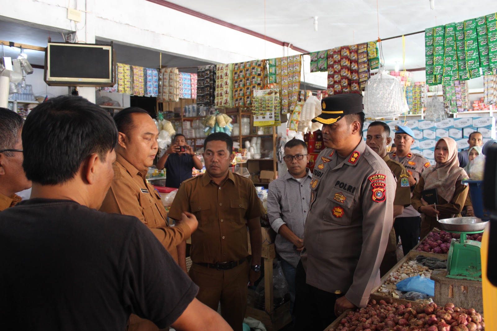 Jelang Ramadhan, Kapolres Aceh Jaya Sidak Pasar