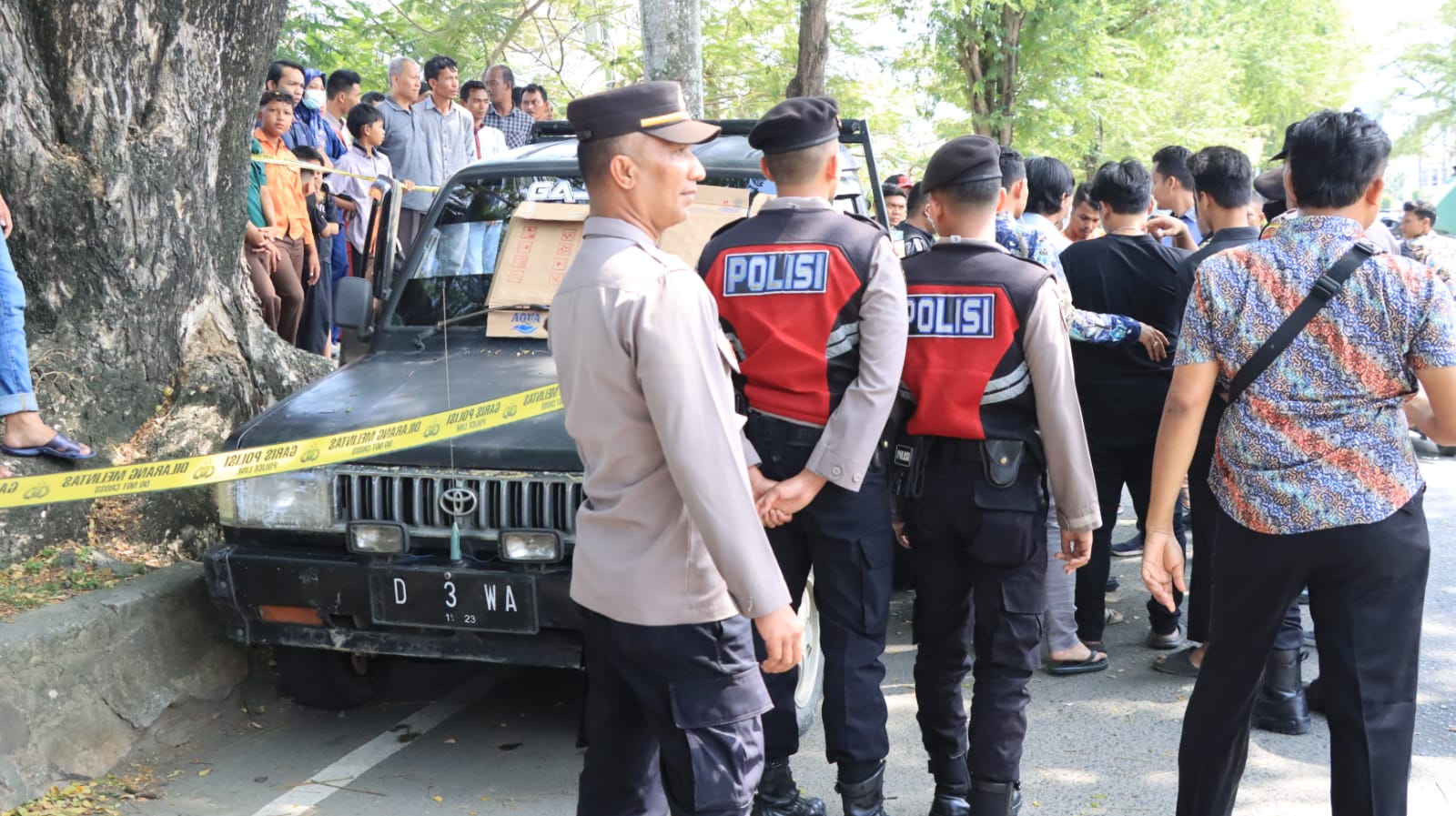 Warga Aceh Besar Ditemukan Meninggal di Dalam Pick Up