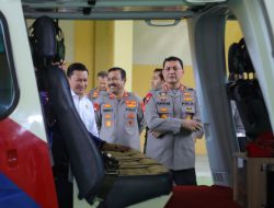 Kapolda Aceh Cek Kelaikan Operasional Helikopter